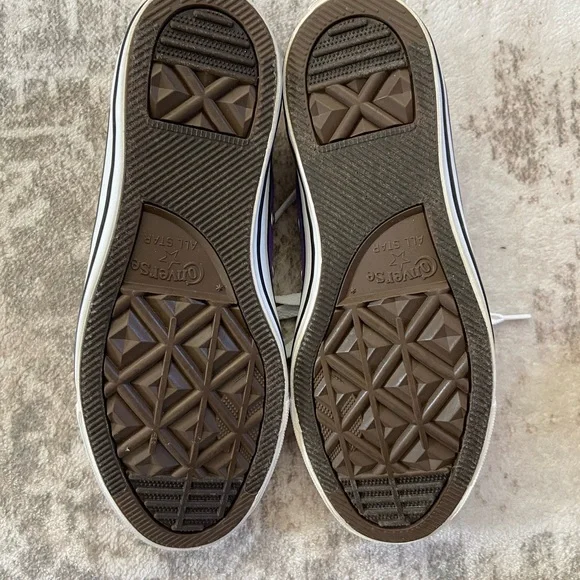 Converse Purple Low-Top Sneakers - Picture 8 of 9